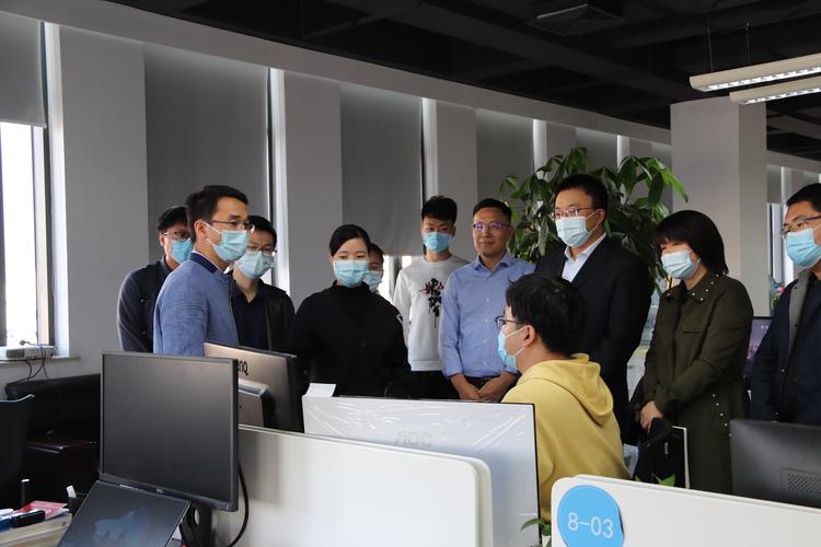 顺义区委网信办到优讯调研